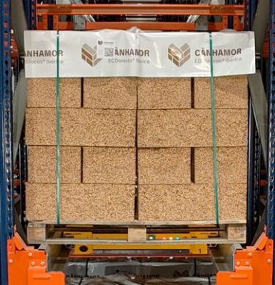 Cânhamor - Fábrica - paletes ECOblocos